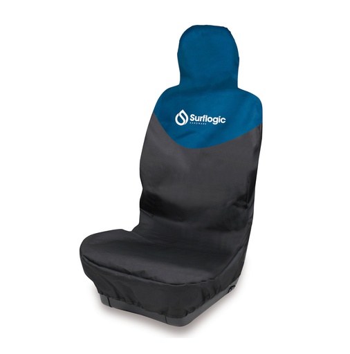 [59094] Car seat cover Single black & navy