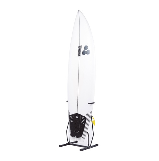 [59070] Soporte vertical para tabla de surf con apoyo para quillas