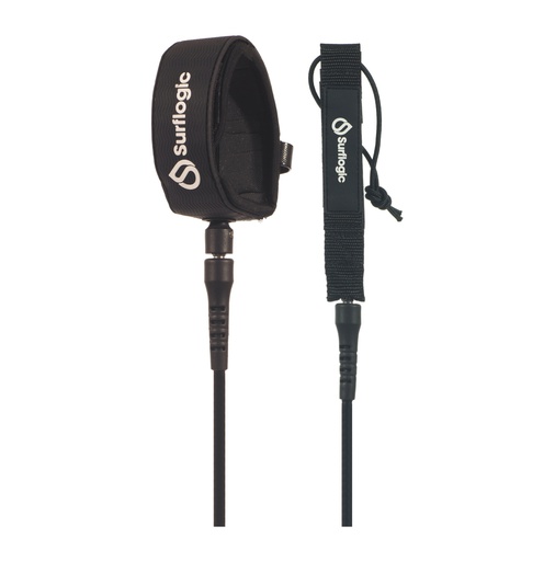 [59012] Leash Longboard 9' cheville noir