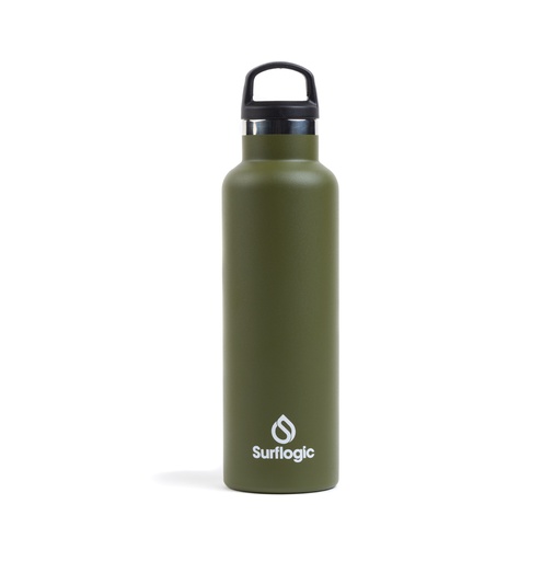 [59712] Bottle standard mouth 600ml (21oz) olive green