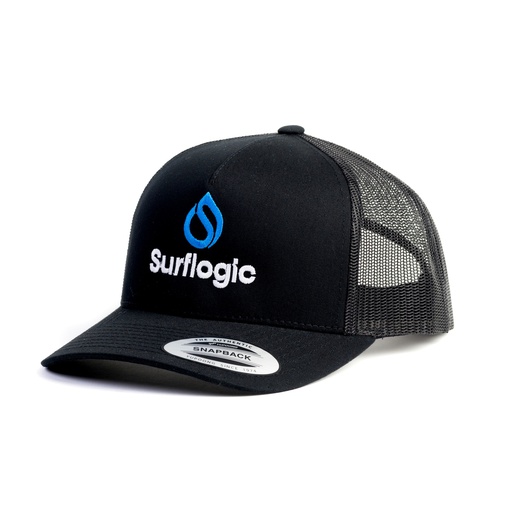 [59915] Casquette curve trucker SFL noir