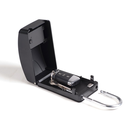 [59152] Cadenas boitier sécurité clés Maxi noir 