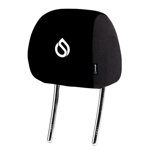 [80508] Car headrest cover black