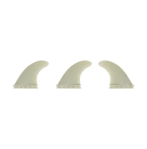 [81001] Quillas Thruster fin set Standard - Single tab - clear