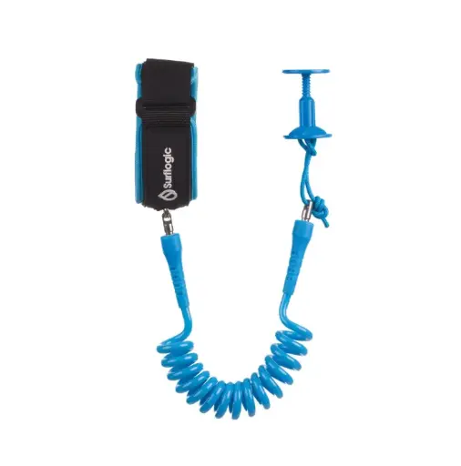 [81302] Invento leash bodyboard coil bicep cyan
