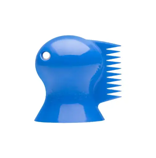 [80119] Grattoir Dino wax scraper cyan
