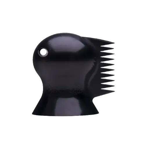 [80118] Grattoir Dino wax scraper noir